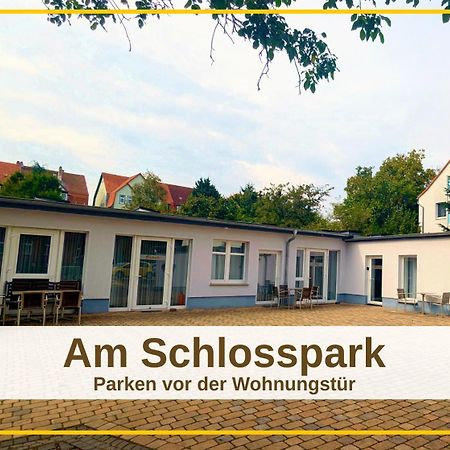 Fewo Urban Gotha-Apartment Friedenstein- Am Schlosspark- Parken An Der Der Tuer- Barrierefrei, 900 Meter Zum Bahnhof - Wallbox Bagian luar foto