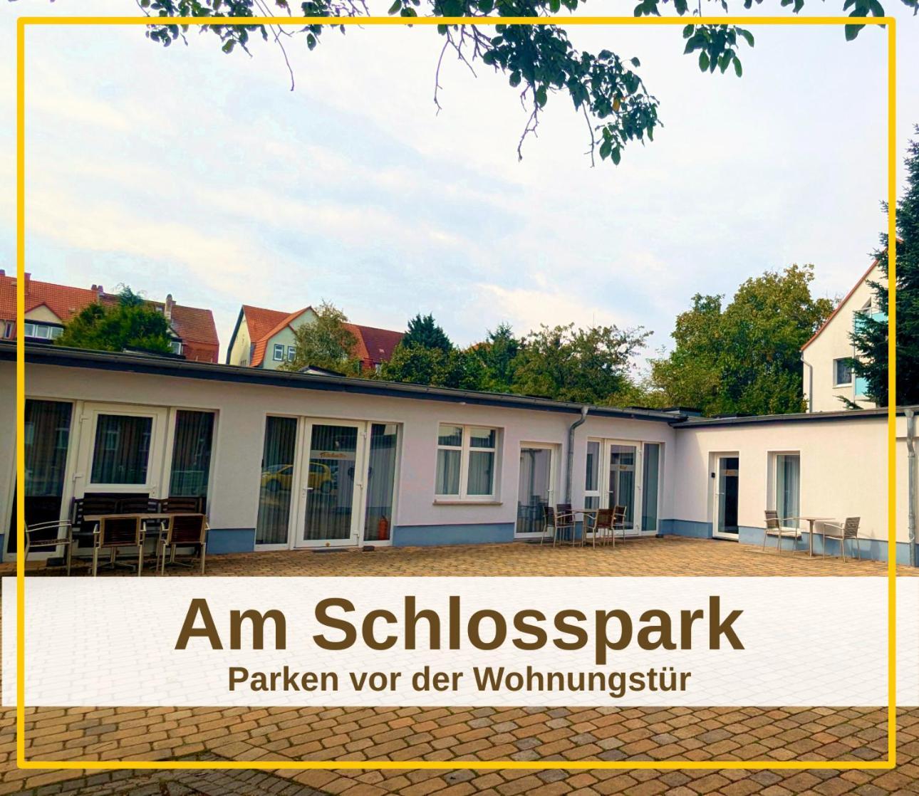 Fewo Urban Gotha-Apartment Friedenstein- Am Schlosspark- Parken An Der Der Tuer- Barrierefrei, 900 Meter Zum Bahnhof - Wallbox Bagian luar foto